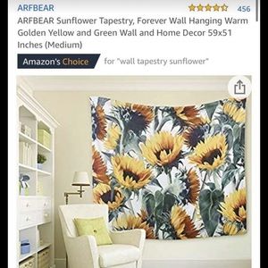 Sunflower Tapestry
